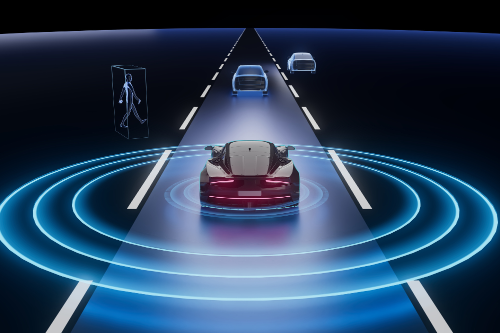 ADAS Calibration in Buffalo NY At Total Automotive. Image of ADAS calibration